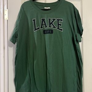 Maurices Forest Green 'Lake Life' Tee